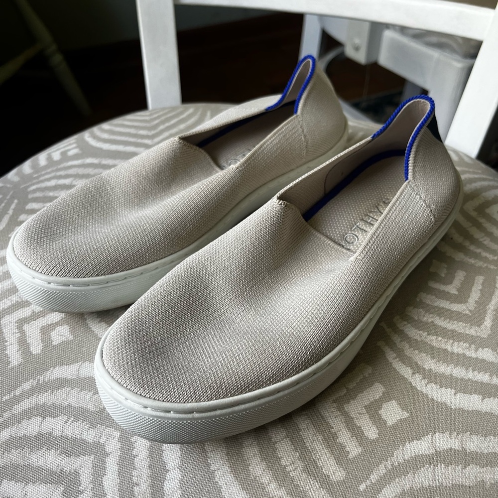 LIKE NEW Rothy’s Slip on Sneakers- Women’s size 8